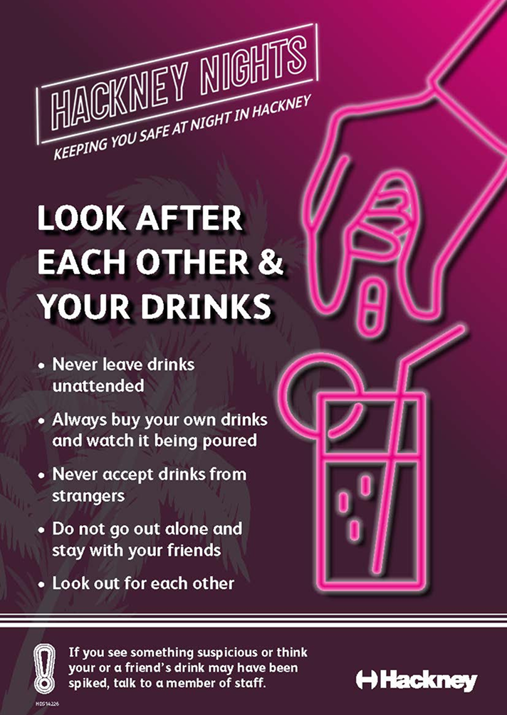 Look after each other and your drinks